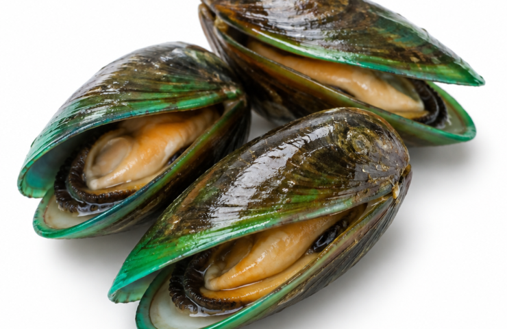 Grønlæbede muslinger fra New Zealand (Perna canaliculus)